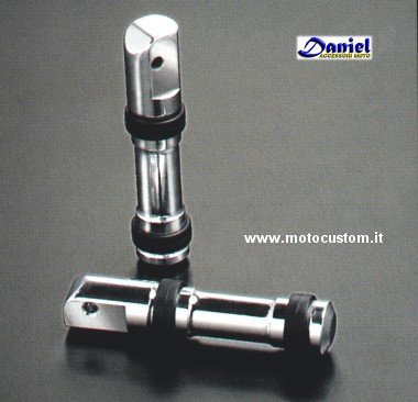 Pedane posteriori cod HM1033G, Daniel accessori moto