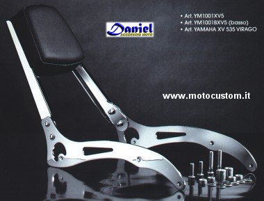 Schienalino XV535 cod YM3001 XV5, Daniel accessori moto