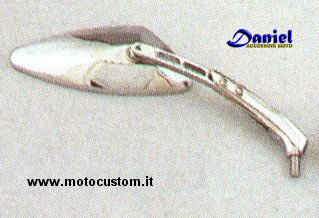 specchio De luxe cod 91 770, Daniel accessori moto