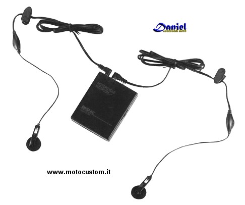 interfono Intercom cod 1145, Daniel accessori moto