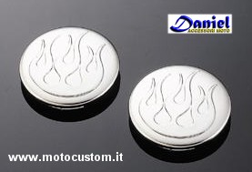 Tappi Flame VT600 cod G53 702, Daniel accessori moto