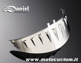 visiera con righe grande cod 66 062, Daniel accessori moto